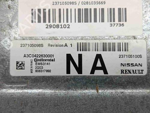 Engine control unit (ECU) DACIA DUSTER (HM_) 1.0 TCe 100 (HMMT) | BP35806941M57 - Image 3