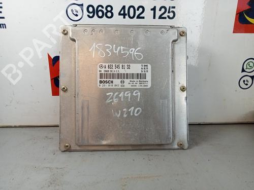Used Engine control unit (ECU) MERCEDES-BENZ E-CLASS (W210) E 200 (210.035) (136 hp) 16509125