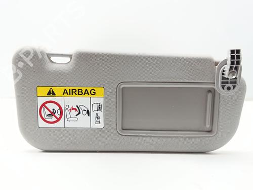 Venstre solskærm Venstre solskærm HYUNDAI i20 II (GB, IB) 1.2 (84 hp) 34156075 34156075