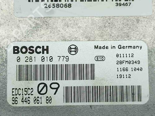Engine control unit (ECU) PEUGEOT 307 (3A/C) 2.0 HDi 110 | BP35812715M57 - Image 2