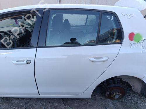 Used Left rear door VW GOLF VI (5K1) [2008-2014]  30519159