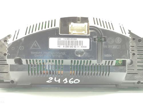 Instrument cluster MERCEDES-BENZ CLK (C209) CLK 220 CDI (209.308) | BP16511282C47 