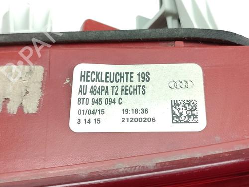 Right tailgate light AUDI A5 Sportback (8TA) 2.0 TDI | BP30402041C80 