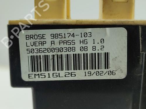 Rudehejsemekanisme Højre foran BMW 3 (E46) 320 d (150 hp) 985174103 | 985174103 |