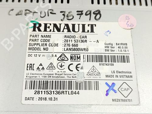Display RENAULT CAPTUR I (J5_, H5_)  | BP29923869C48 