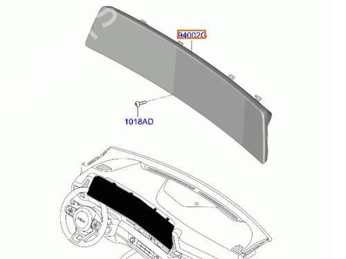 Multifunctionele display KIA SPORTAGE V (NQ5)  | BP29727813C48