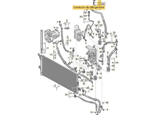 AC pipe AUDI Q5 (FYB, FYG)  | BP22374095M126 