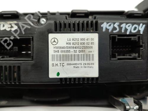 Climate control MERCEDES-BENZ E-CLASS Coupe (C207) E 350 CDI (207.322) | BP17440183I5 