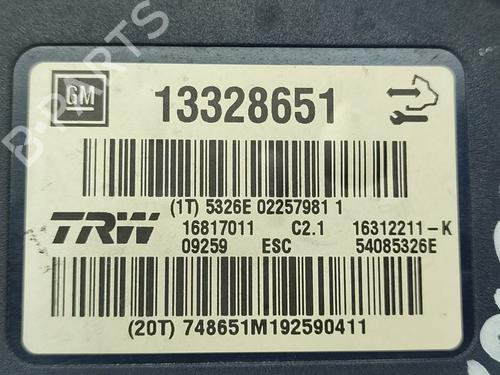 ABS pump OPEL INSIGNIA A (G09) 2.0 CDTI (68) | BP21834362M43 