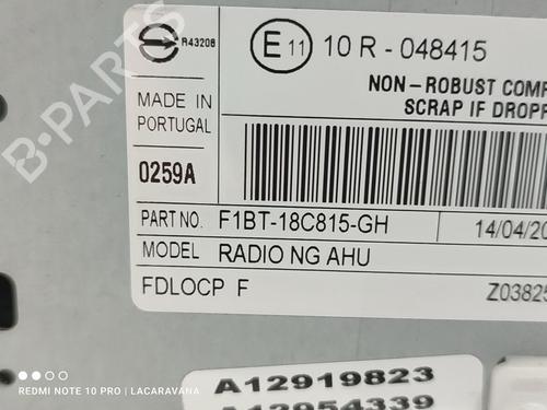 Radio FORD FOCUS III 1.6 TDCi | BP16512268E6 