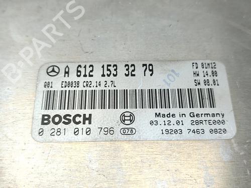 Engine control unit (ECU) MERCEDES-BENZ M-CLASS (W163) ML 270 CDI (163.113) | BP22903586M57 