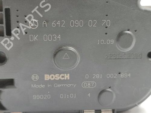 Throttle body MERCEDES-BENZ E-CLASS Coupe (C207) E 350 CDI (207.322) | BP20097719M82 