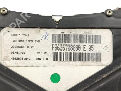 Kombinert Instrument PEUGEOT 307 (3A/C) 2.0 HDi 90 | BP29970268C47