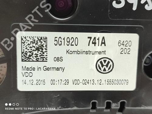 Instrument cluster VW GOLF VII (5G1, BQ1, BE1, BE2) | BP20115169C47