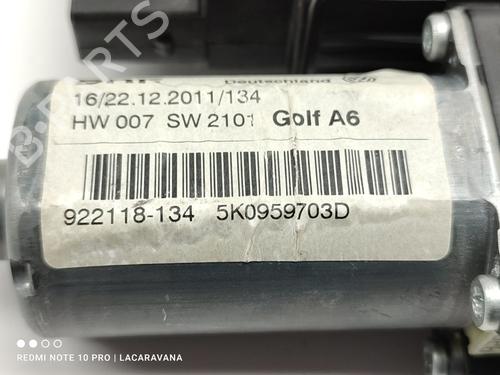 Left rear window motor VW GOLF VI (5K1) 1.6 TDI | BP21142032E23 