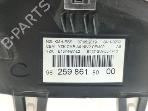 Instrument cluster PEUGEOT 208 I (CA_, CC_) 1.2 PureTech 82 | BP16508793C47 