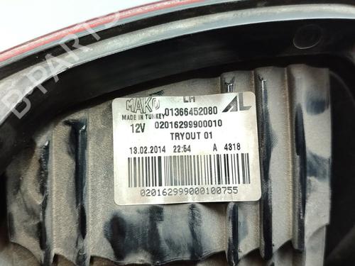 Left taillight FIAT DUCATO Van (250_) 130 Multijet 2,3 D | BP17555705C34 