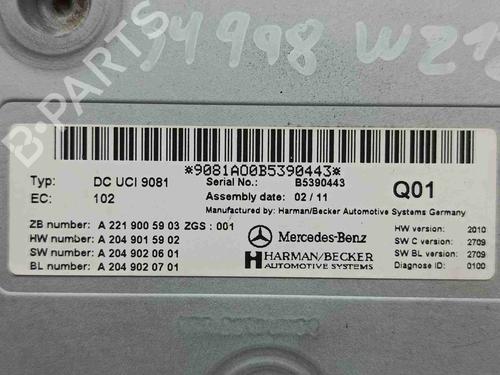Electronic module MERCEDES-BENZ E-CLASS (W212) E 200 CDI / BlueTEC (212.005, 212.006) | BP38563859M83 - Image 5