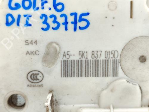 Front left lock VW GOLF VI (5K1)  | BP17626531C98 