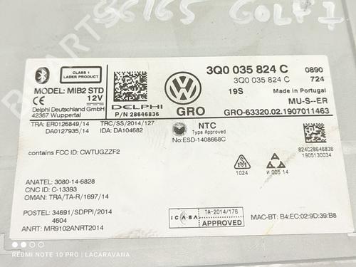 Elektronisk modul VW GOLF VII (5G1, BQ1, BE1, BE2)  | BP25903114M83 