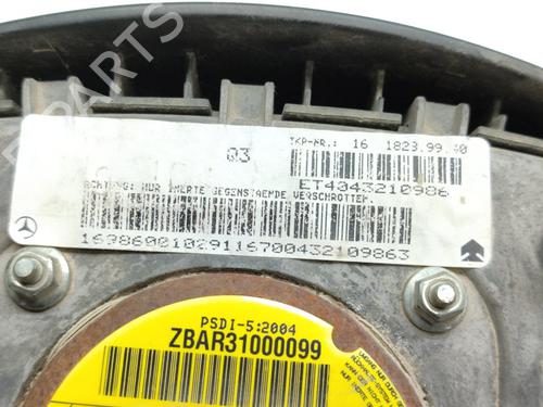 Førerens kollisjonspute MERCEDES-BENZ A-CLASS (W169) A 180 CDI (169.007, 169.307) | BP17139491C9 