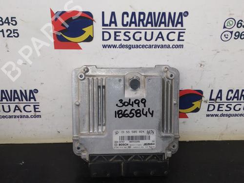 Used Engine control unit (ECU) OPEL ZAFIRA TOURER C (P12) 1.4 (75) (140 hp) 16509652