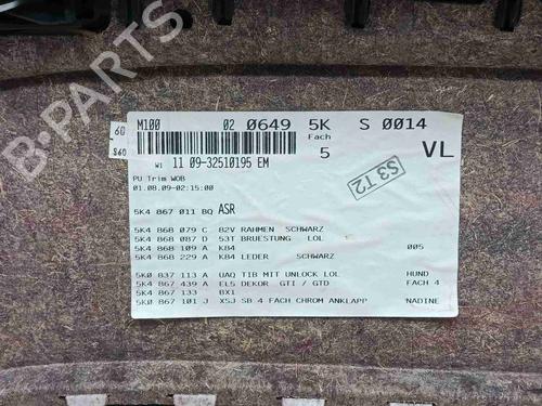 Seats set VW GOLF VI (5K1) 2.0 GTi | BP36230906C78  - Image 5