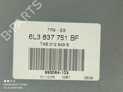 Front left window mechanism SEAT IBIZA III (6L1)  | BP16685605C22 