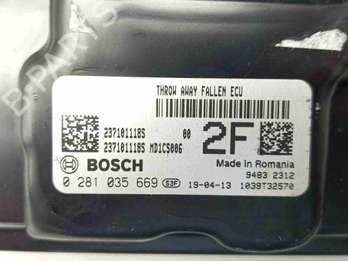 Engine control unit (ECU) RENAULT MEGANE IV Hatchback (B9A/M/N_) 1.5 Blue dCi 115 (B9A6) | BP35812707M57 - Image 4