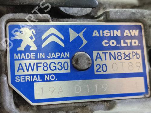 Gearbox PEUGEOT 508 II (FB_, FH_, F3_)  | BP29532665M3 