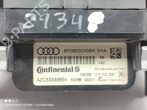 Climate control AUDI A3 Sportback (8PA) 1.6 TDI | BP22418095I5 