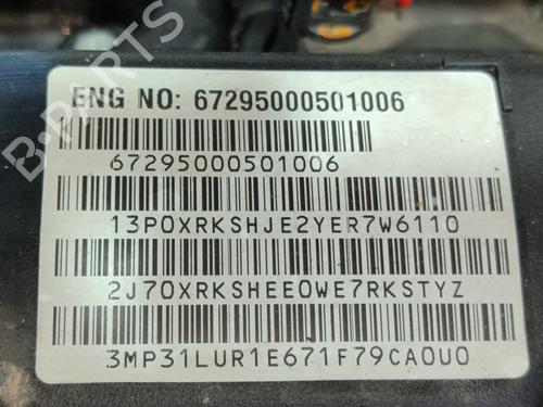Motor SSANGYONG KORANDO (CK)  | BP30548728M1 