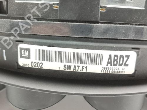 Instrument cluster OPEL INSIGNIA A (G09) 2.0 CDTI (68) | BP16508131C47 
