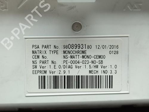 Instrument cluster PEUGEOT 5008 II (MC_, MJ_, MR_, M4_)  | BP21845686C47 