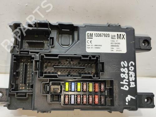 Fuse box OPEL CORSA D (S07)  | BP25798760E1 