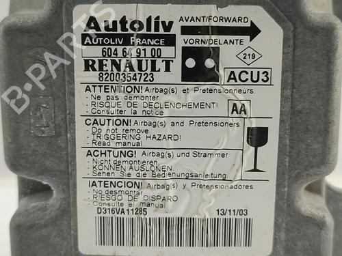 ECU airbags RENAULT KANGOO (KC0/1_) 1.5 dCi | BP16504772M53 