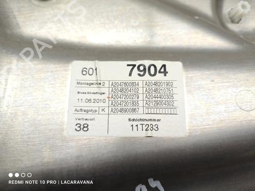 Front right window mechanism MERCEDES-BENZ C-CLASS (W204) C 200 CDI (204.007, 204.006) | BP18001323C23 