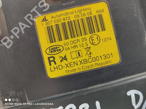 Right headlight LAND ROVER RANGE ROVER III (L322) 3.0 D 4x4 | BP16506861C29 