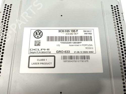 Radio VW GOLF VI (5K1)  | BP17633035E6 