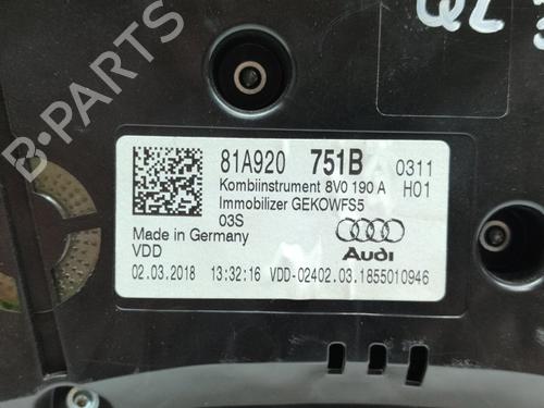 Instrument cluster AUDI Q2 (GAB, GAG) 1.6 TDI | BP17955886C47 