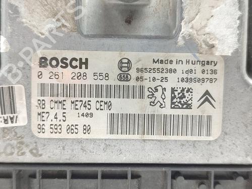 Engine control unit (ECU) PEUGEOT 307 SW (3H) | BP30590658M57