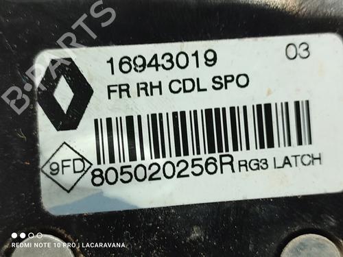 Front right lock RENAULT MEGANE IV Hatchback (B9A/M/N_) 1.2 TCe 130 (B9MR) | BP16507386C97 