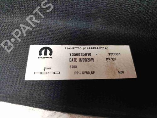 Rear parcel shelf FIAT 500X (334_) 1.6 D Multijet (334AXA1B, 334AXA11) | BP40493091C85 - Image 2