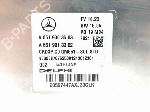 Engine control unit (ECU) MERCEDES-BENZ SPRINTER 5-t Platform/Chassis (B907) 516 CDI (907.153, 907.155, 907.253, 907.255) | BP40085345M57 - Image 2
