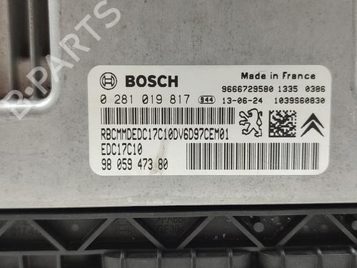 Engine control unit (ECU) PEUGEOT PARTNER Box Body/MPV (5_, G_) | BP29916821M57