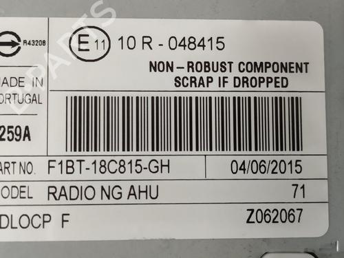 Radio FORD FOCUS III 1.0 EcoBoost | BP16509242E6