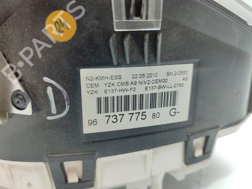 Instrument cluster PEUGEOT 208 I (CA_, CC_) 1.4 VTi | BP17571900C47