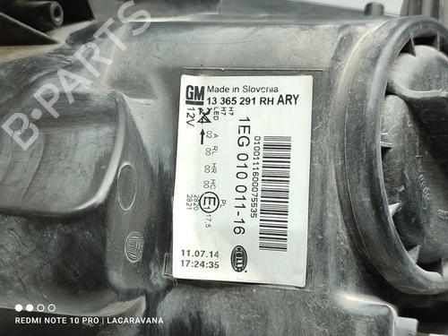 Right headlight OPEL ASTRA J Sports Tourer (P10)  | BP18958667C29 