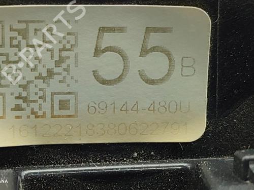 Instrument cluster CITROËN C1 II (PA_, PS_) 1.2 VTi 82 | BP16509762C47 
