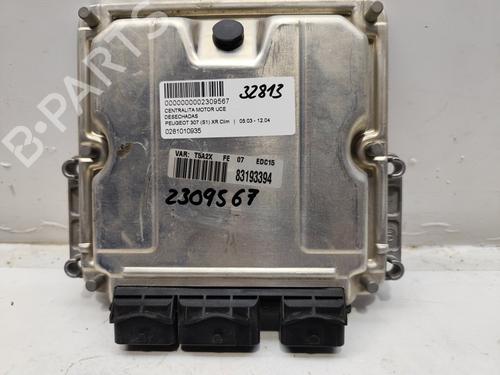 Engine control unit (ECU) PEUGEOT 307 (3A/C) 2.0 HDi 90 | BP25793408M57 